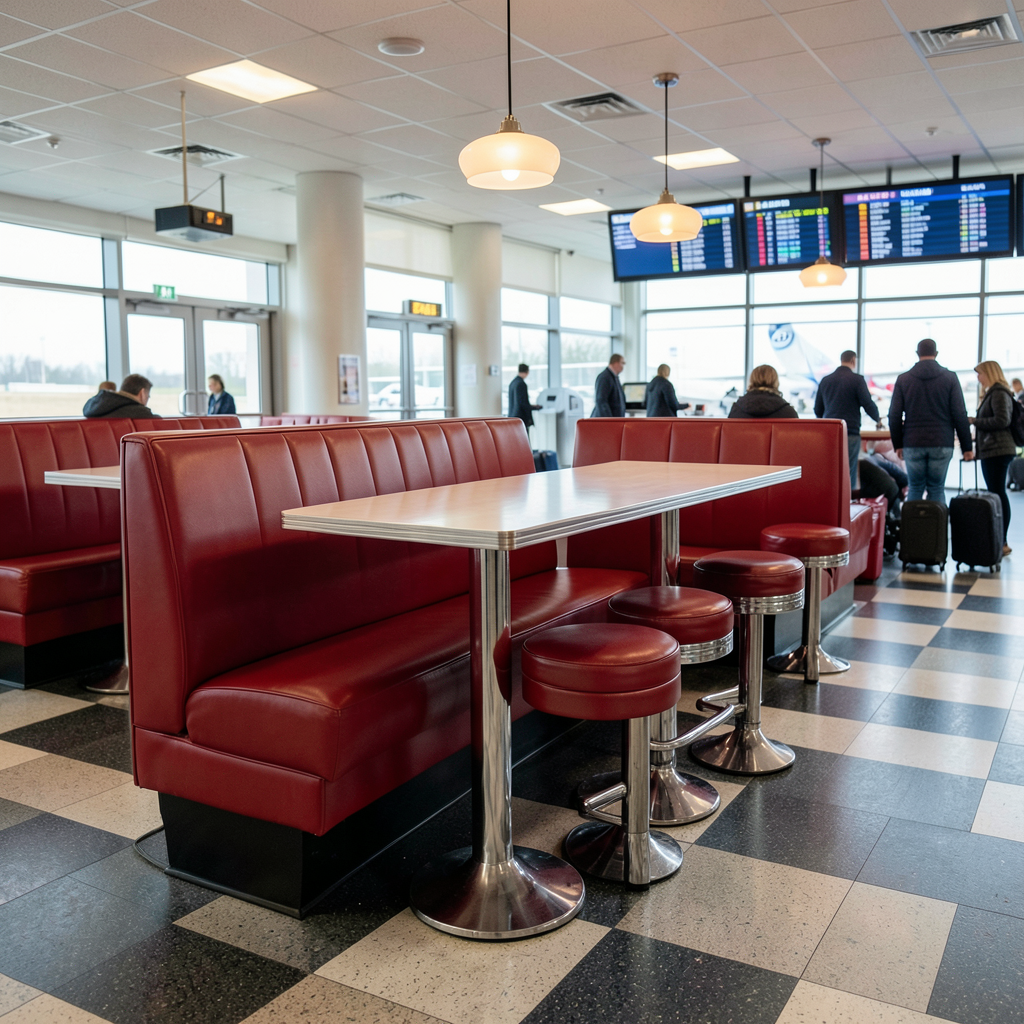 New American diner Monty's opens at Leeds Bradford Airport